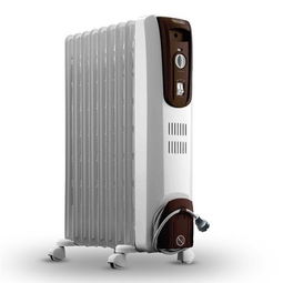 德龙意大利 delonghi 9片电热油汀kh770920 咖啡色 取暖电器产品图片1素材 it168取暖电器图片大全