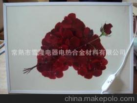 【直销YHTB42.5-60玫瑰花型碳纤维电热板 暖手电热板】价格,厂家,图片,电热板,常熟市雪隆电器电热合金材料-